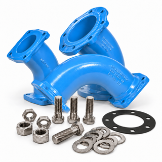 BOLT & GASKET SET - DUCTILE IRON BLACK EPDM - PN16 AS4087