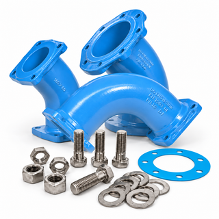 BOLT & GASKET SET - DUCTILE IRON BLUE EPDM - PN16 AS4087
