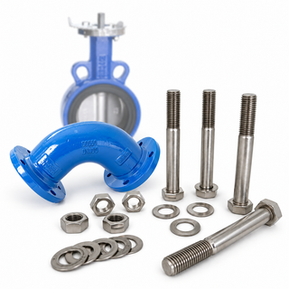 BOLT KIT - DUCTILE IRON WAFER BUTTERFLY VALVE - PN16 AS4087