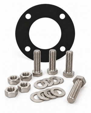 BOLT & GASKET SET - BLACK EPDM - PN16 EN1092