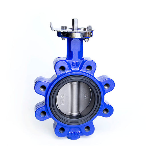 LUGGED BUTTERFLY VALVE - CAST IRON BODY SS 316 DISC - TABLE E
